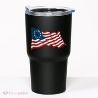 American Betsy Ross Waving Flag Tumbler thumb 0