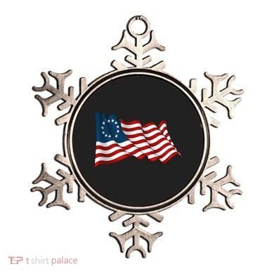 American Betsy Ross Waving Flag Ornament