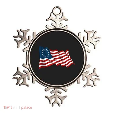 American Betsy Ross Waving Flag Ornament