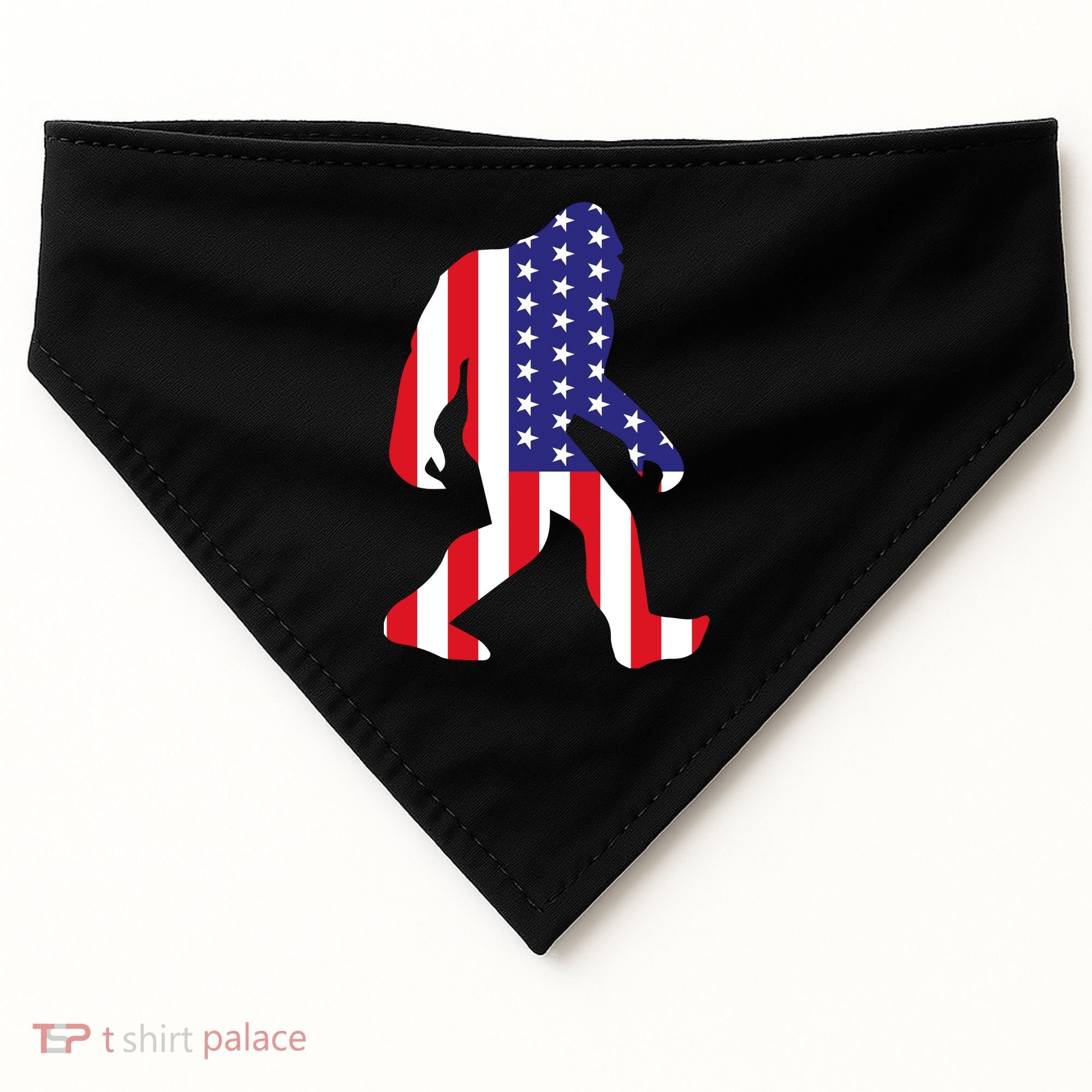 American bigfoot USA-Made Doggie Bandana