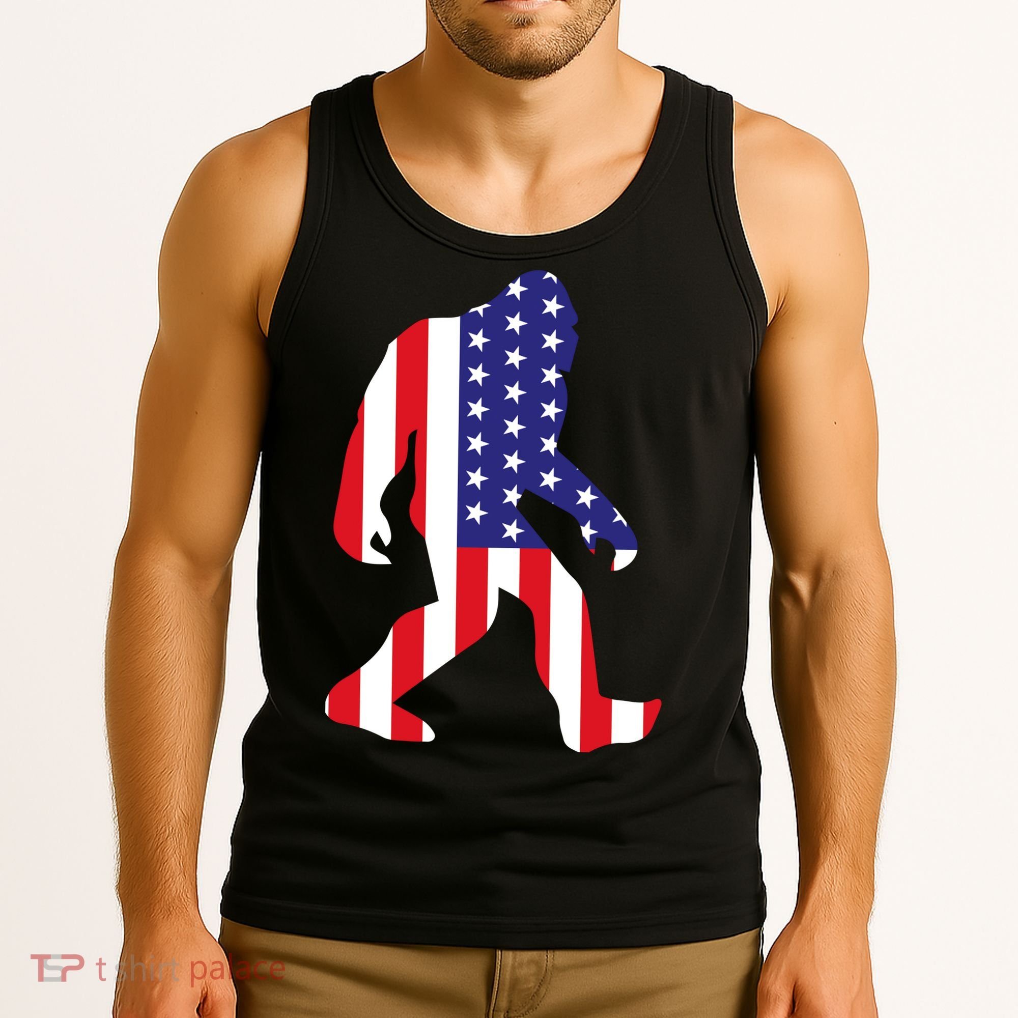 American Bigfoot Tank Top