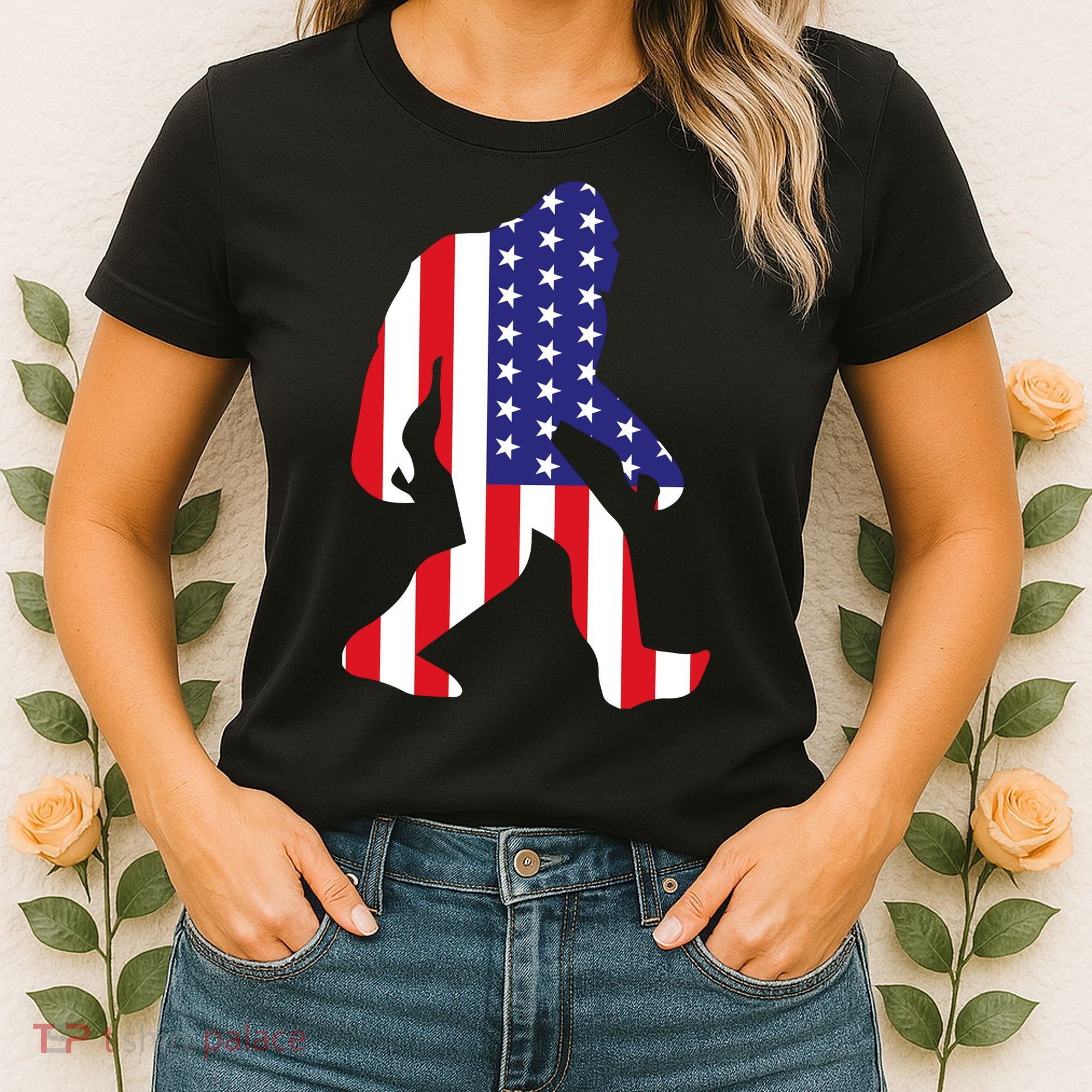 American Bigfoot Women's T-Shirt