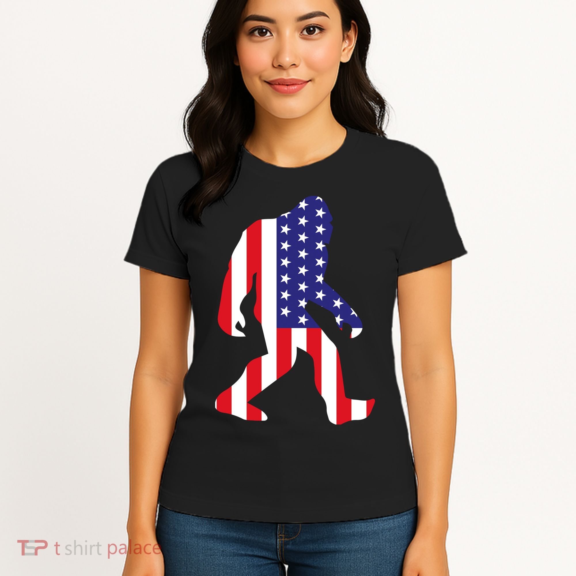 American Bigfoot Women's T-Shirt