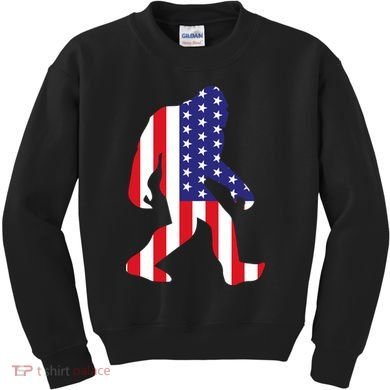 American bigfoot Kids Sweatshirt