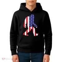 American bigfoot Kids Hoodie thumb 4