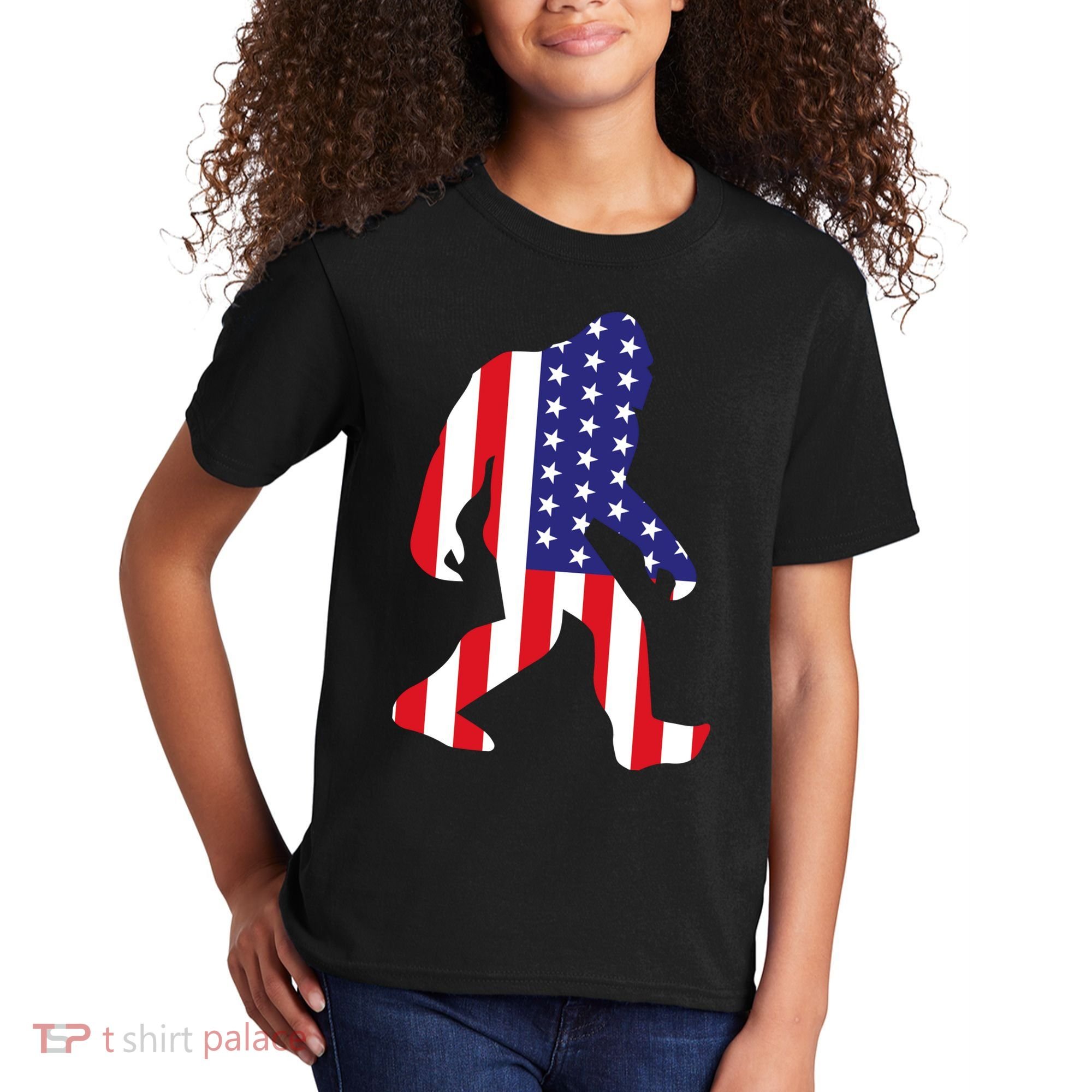 American bigfoot Kids T-Shirt