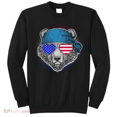American Biker Bear Sweatshirt
