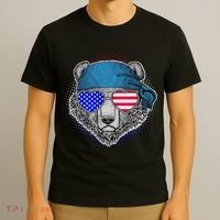 American Biker Bear T-Shirt thumb 3