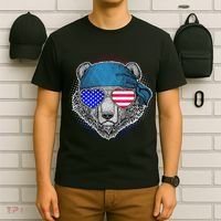 American Biker Bear T-Shirt thumb 6