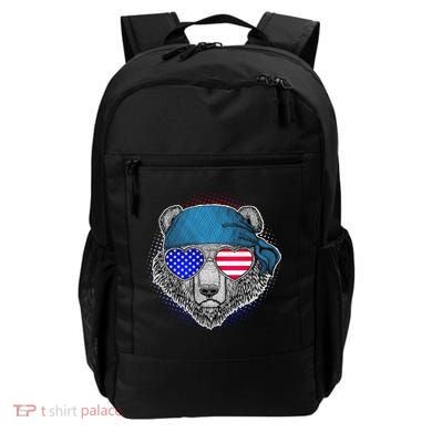 American Biker Bear Backpack