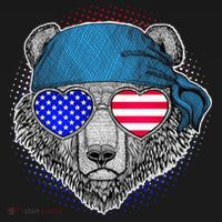 American Biker Bear Pajama Set thumb 2