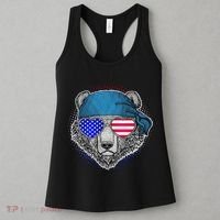 American Biker Bear Women's Tank Top thumb 3