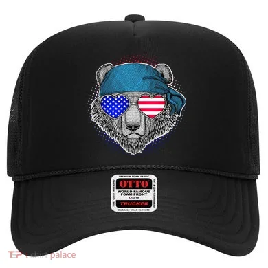 American Biker Bear Hat