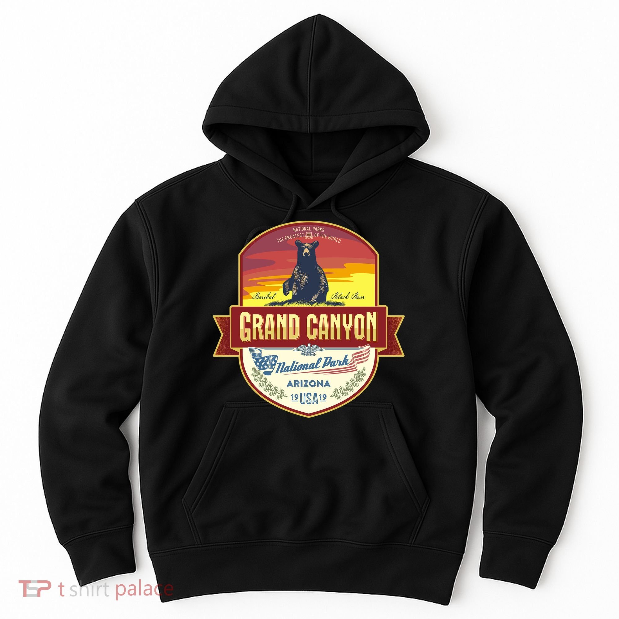 American Black Bear Grand Canyon National Park Hoodie