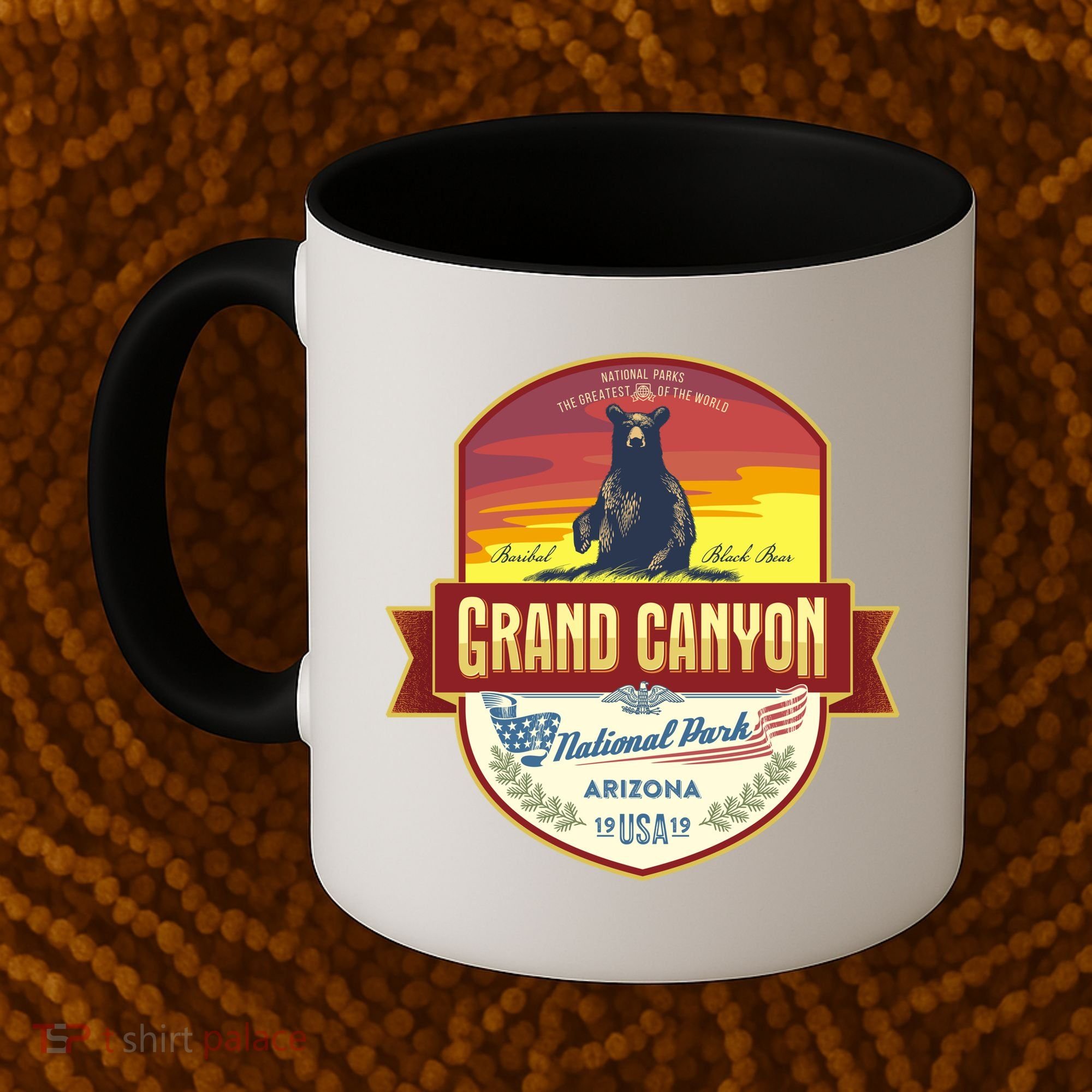American Black Bear Grand Canyon National Park Coffee Mug