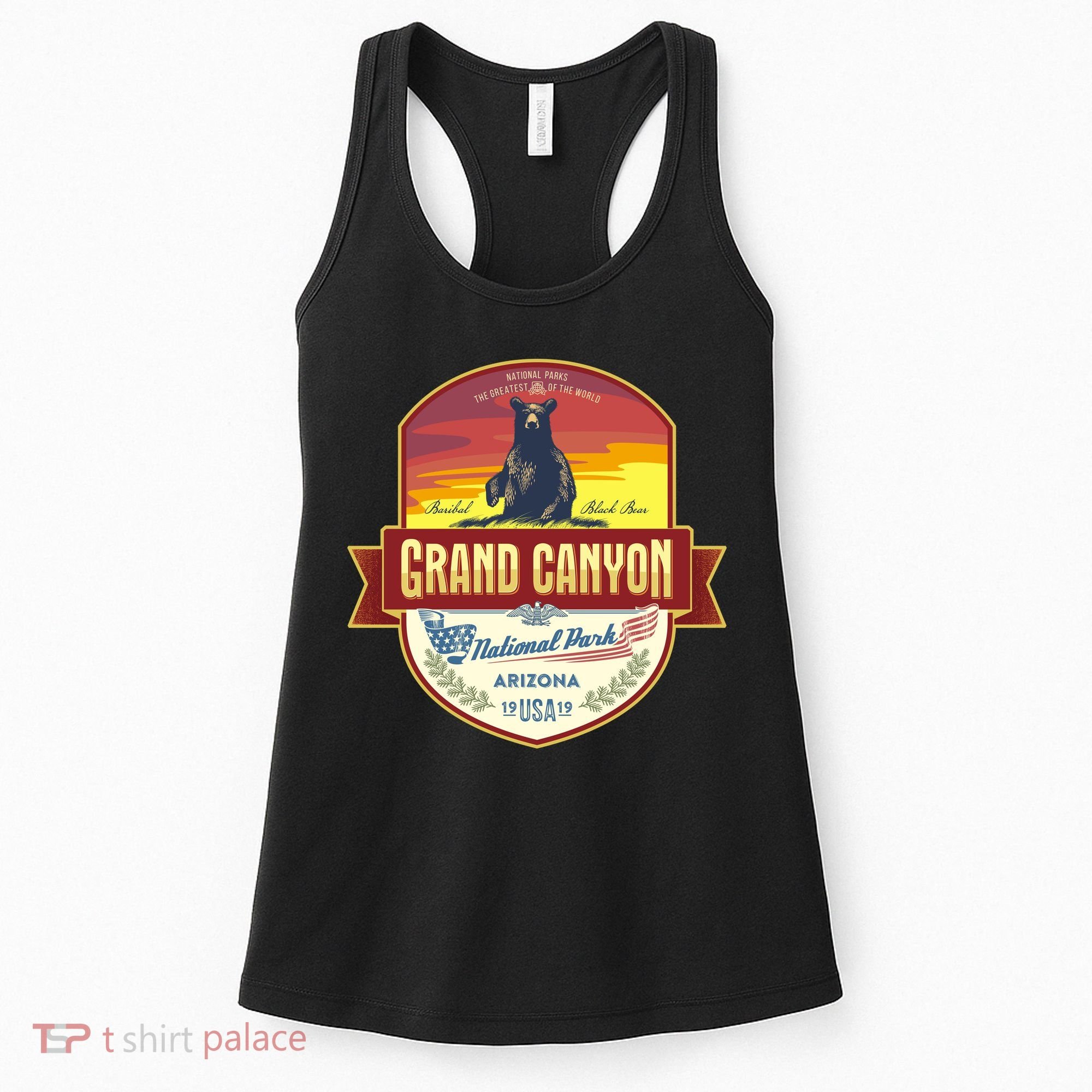 American Black Bear Grand Canyon National Park Women's Tank Top