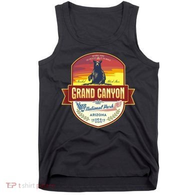 American Black Bear Grand Canyon National Park Tank Top
