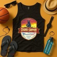 American Black Bear Grand Canyon National Park Tank Top thumb 4