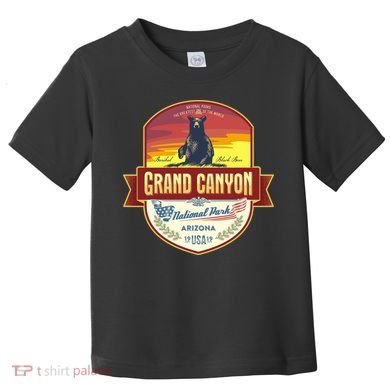 American Black Bear Grand Canyon National Park Toddler T-Shirt