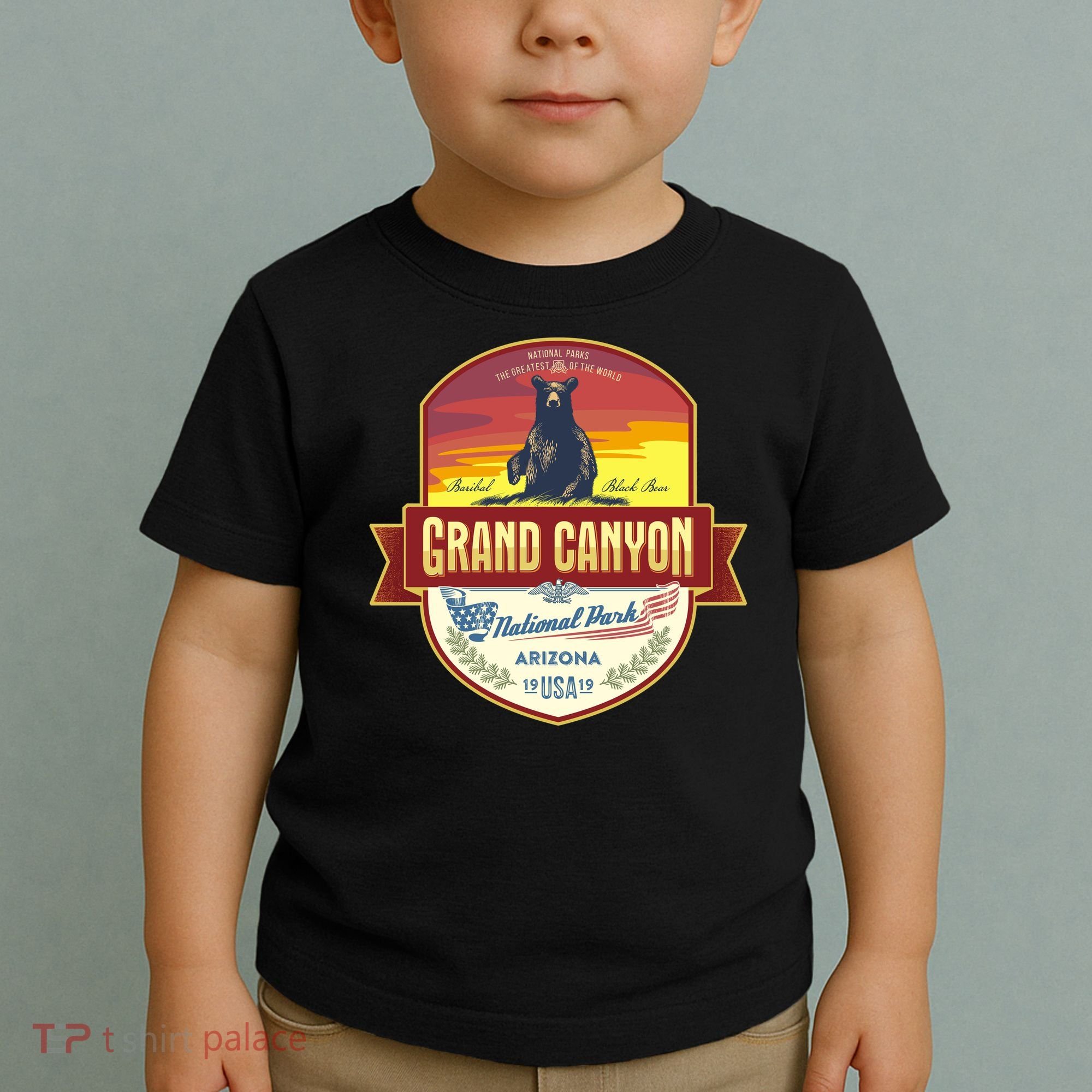 American Black Bear Grand Canyon National Park Toddler T-Shirt