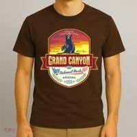 American Black Bear Grand Canyon National Park T-Shirt thumb 3