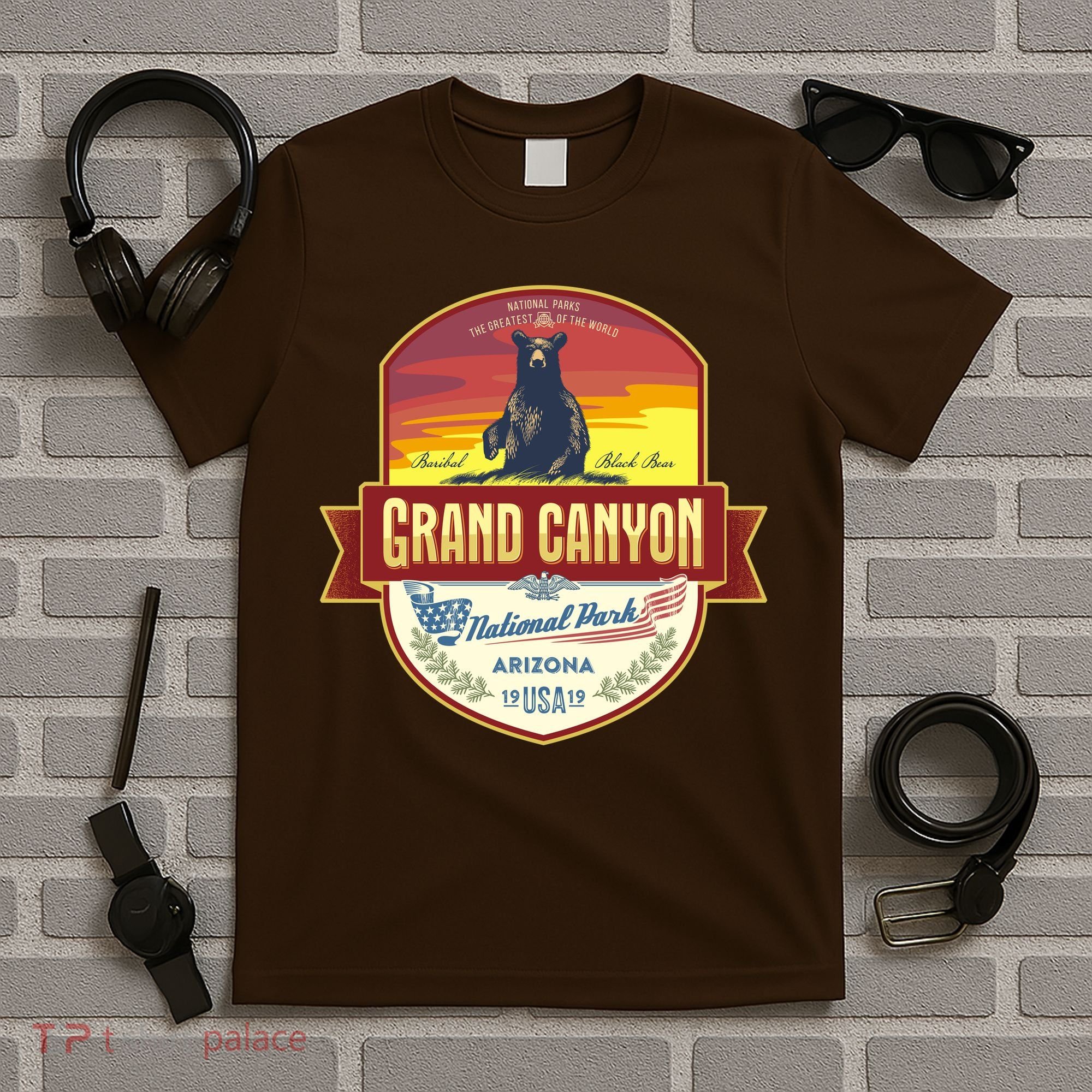 American Black Bear Grand Canyon National Park T-Shirt