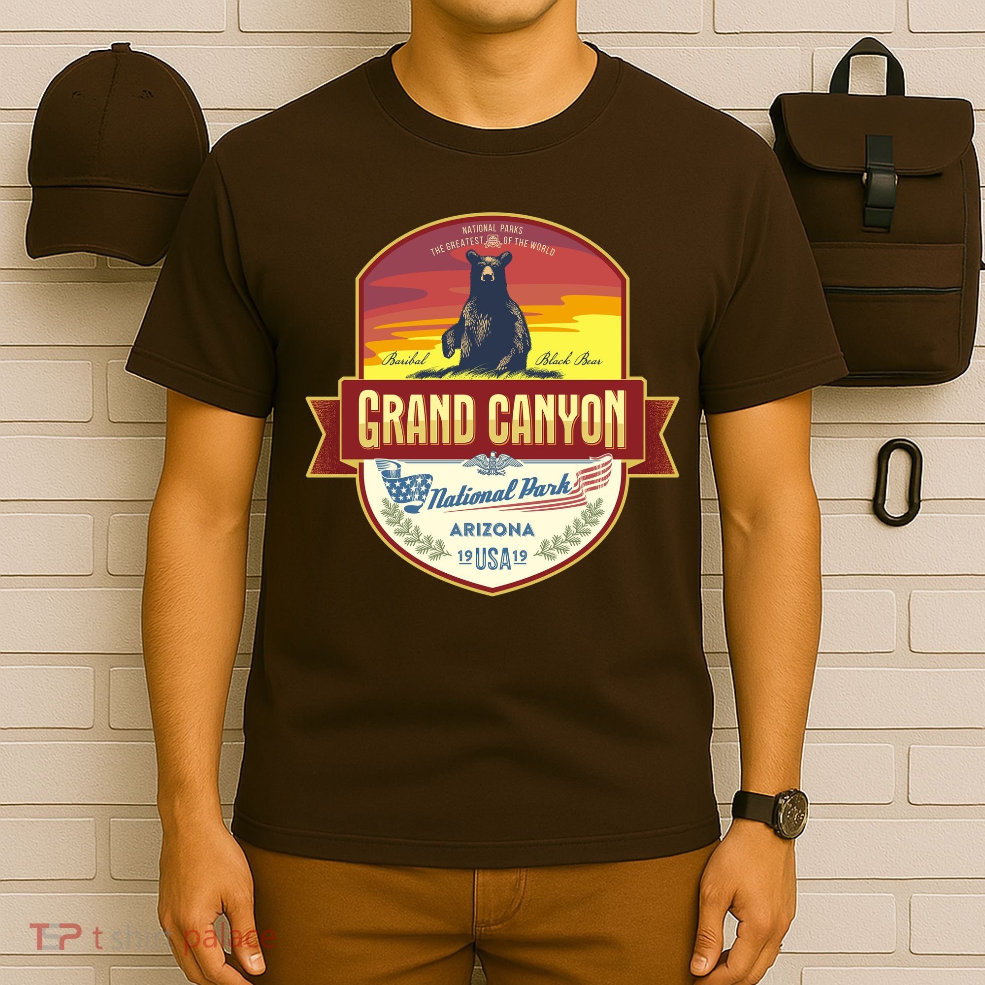 American Black Bear Grand Canyon National Park T-Shirt