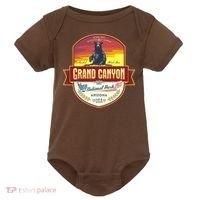 American Black Bear Grand Canyon National Park Baby Bodysuit thumb 0