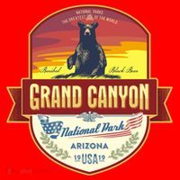 American Black Bear Grand Canyon National Park Santa Hat thumb 1