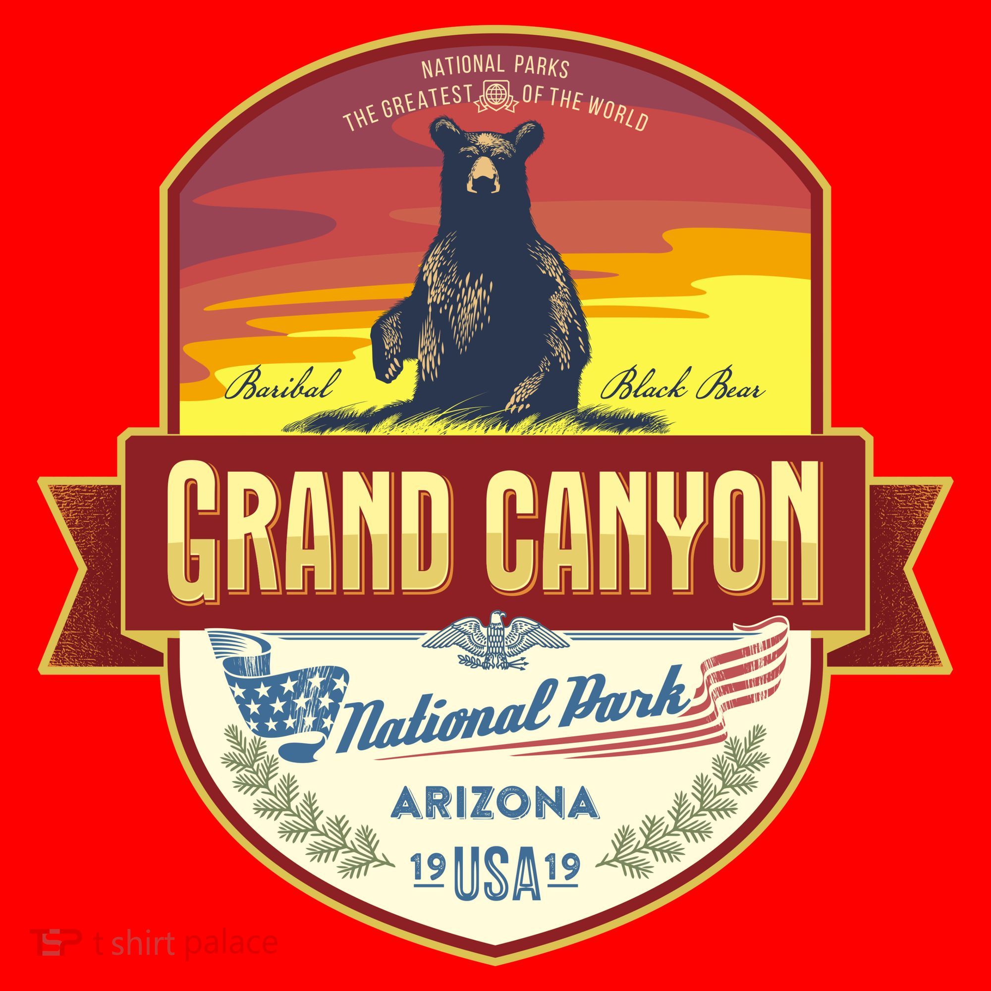 American Black Bear Grand Canyon National Park Santa Hat