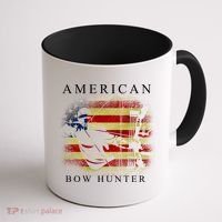 American Bow Hunter Coffee Mug thumb 1