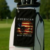 American Bow Hunter Golf Towel thumb 2