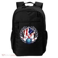 American Bowling Team Flag Backpack thumb 0