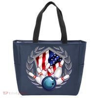 American Bowling Team Flag Bag thumb 0