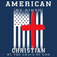 American By Birth Christian By The Grace Of God Hoodie thumb 2