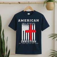 American By Birth Christian By The Grace Of God T-Shirt thumb 2