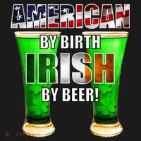 American By Birth Irish By Beer St. Patrick's Day Apron thumb 3