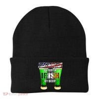 American By Birth Irish By Beer St. Patrick's Day Beanie thumb 0