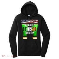 American By Birth Irish By Beer St. Patrick's Day Women's Hoodie thumb 0