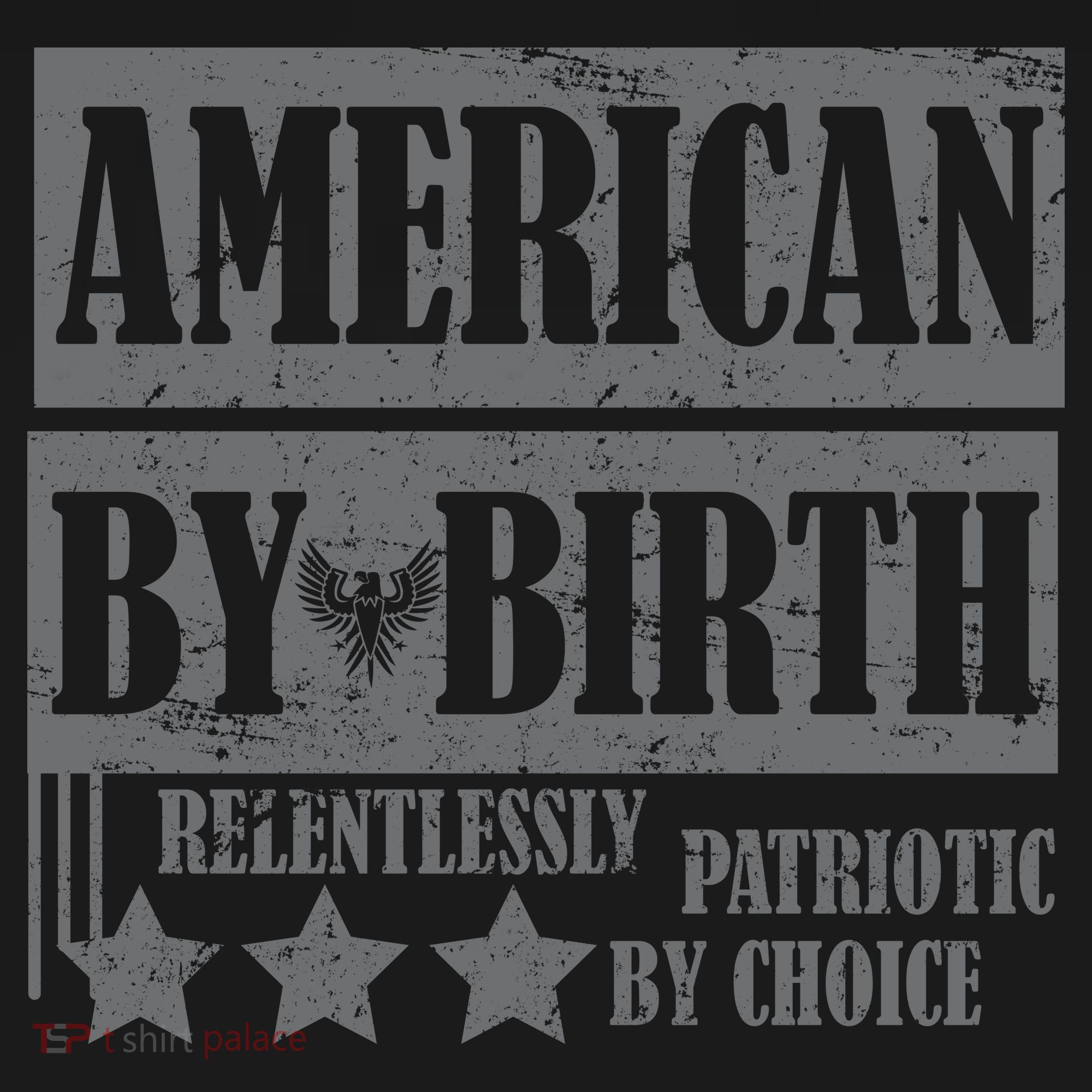 American By Birth Patriotic by Choice Kids Long Sleeve Shirt