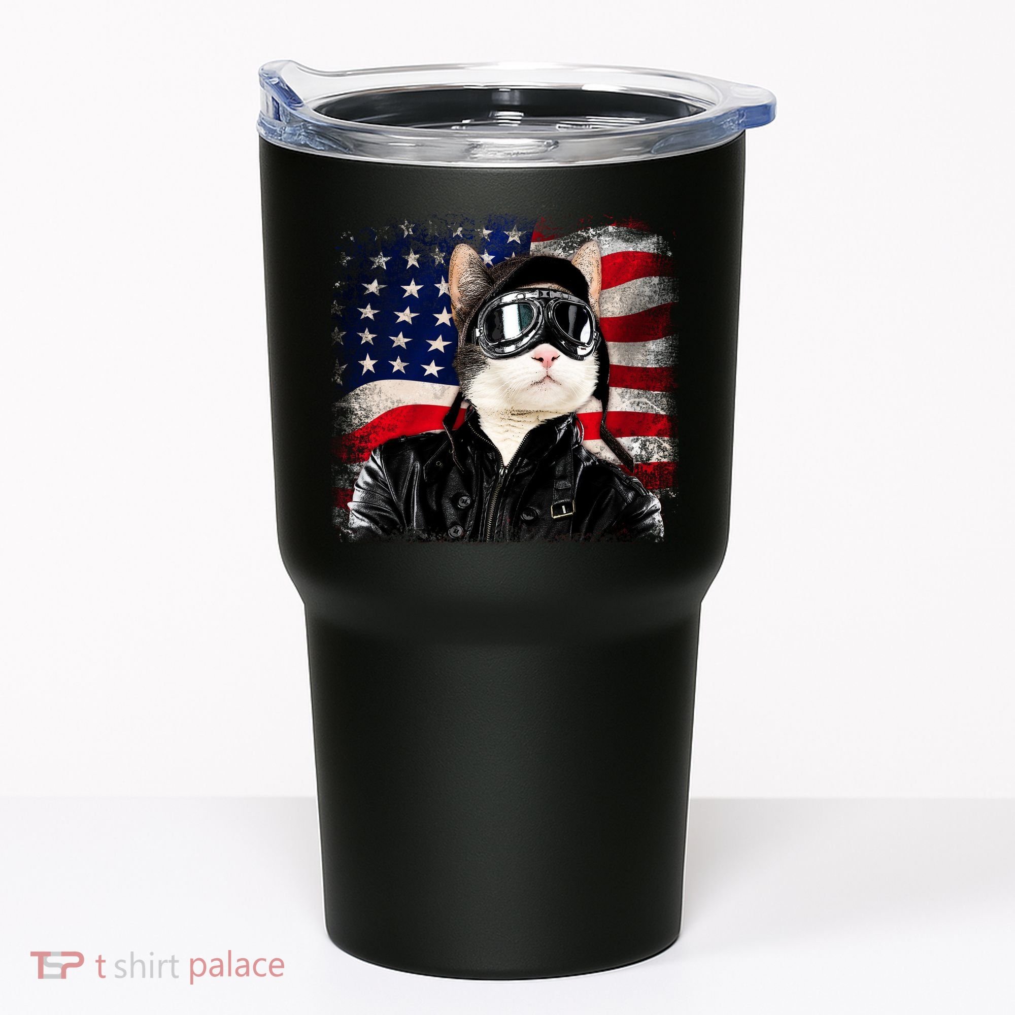 American Cat Air Force Pilot  Tumbler