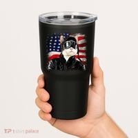 American Cat Air Force Pilot  Tumbler thumb 2