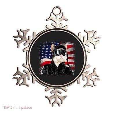American Cat Air Force Pilot  Ornament