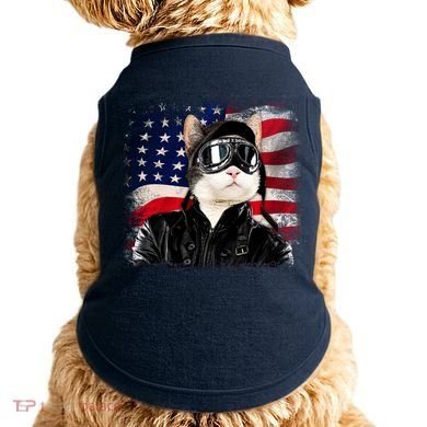 American Cat Air Force Pilot  Doggie Tank