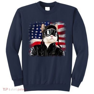 American Cat Air Force Pilot  Sweatshirt
