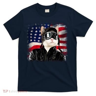 American Cat Air Force Pilot  T-Shirt