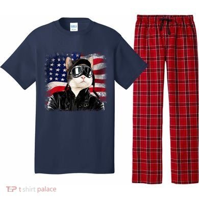 American Cat Air Force Pilot  Pajama Set
