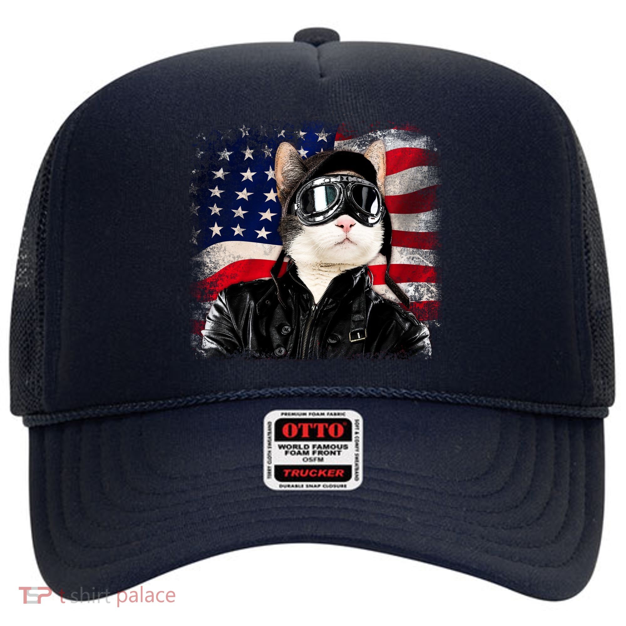 American Cat Air Force Pilot  Hat