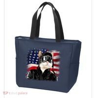 American Cat Air Force Pilot  Tote Bag thumb 3
