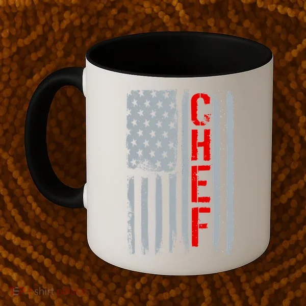 American Chef USA Flag Coffee Mug